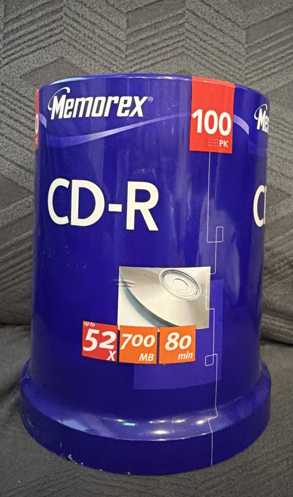 Memorex CD-R Digital Media 52X 700mb 80Min 100 Pack New Factory Sealed