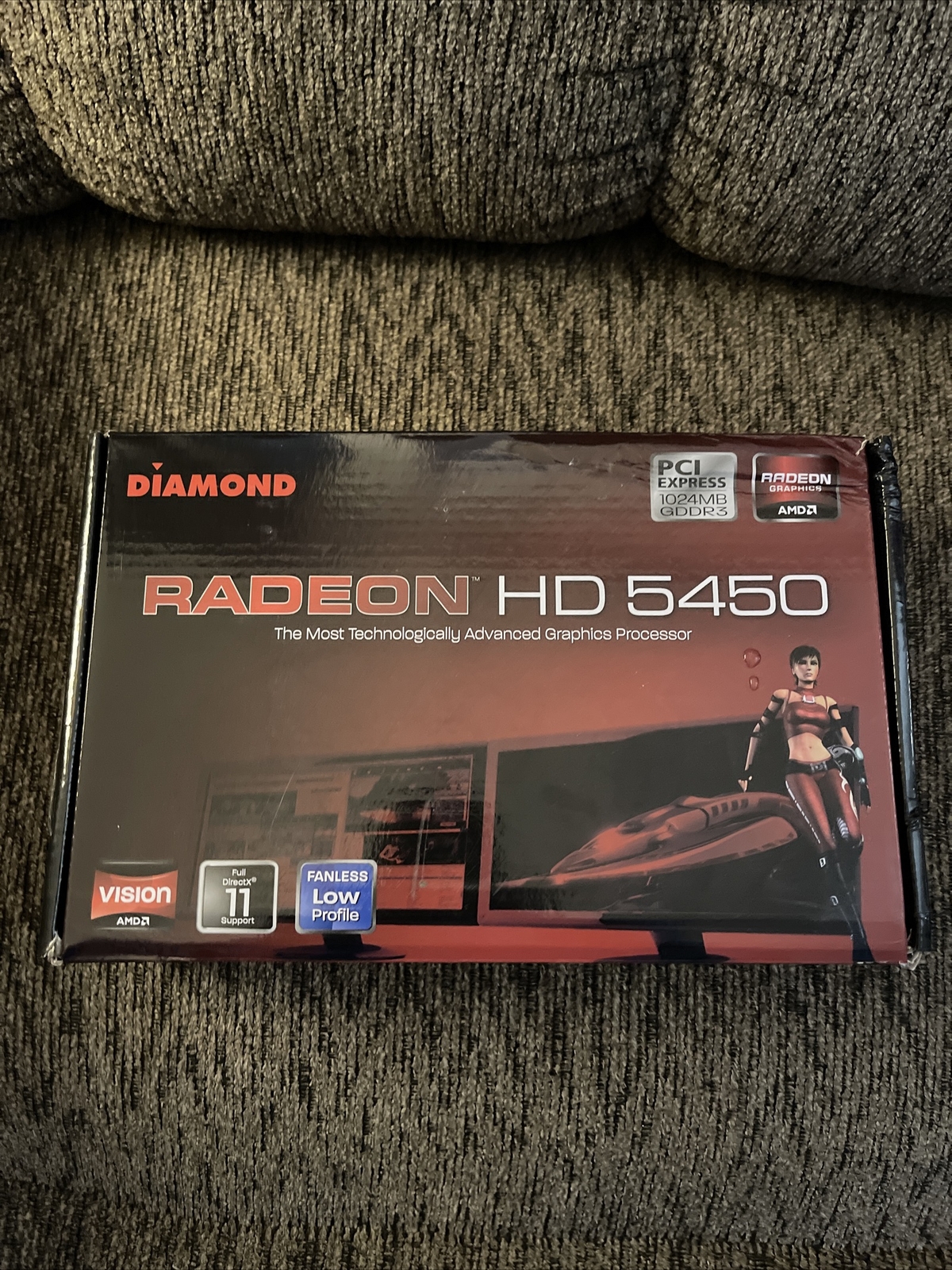 Diamond Multimedia RADEON (5450PE31G) 1GB DDR3 SDRAM Graphic Card New Open Box
