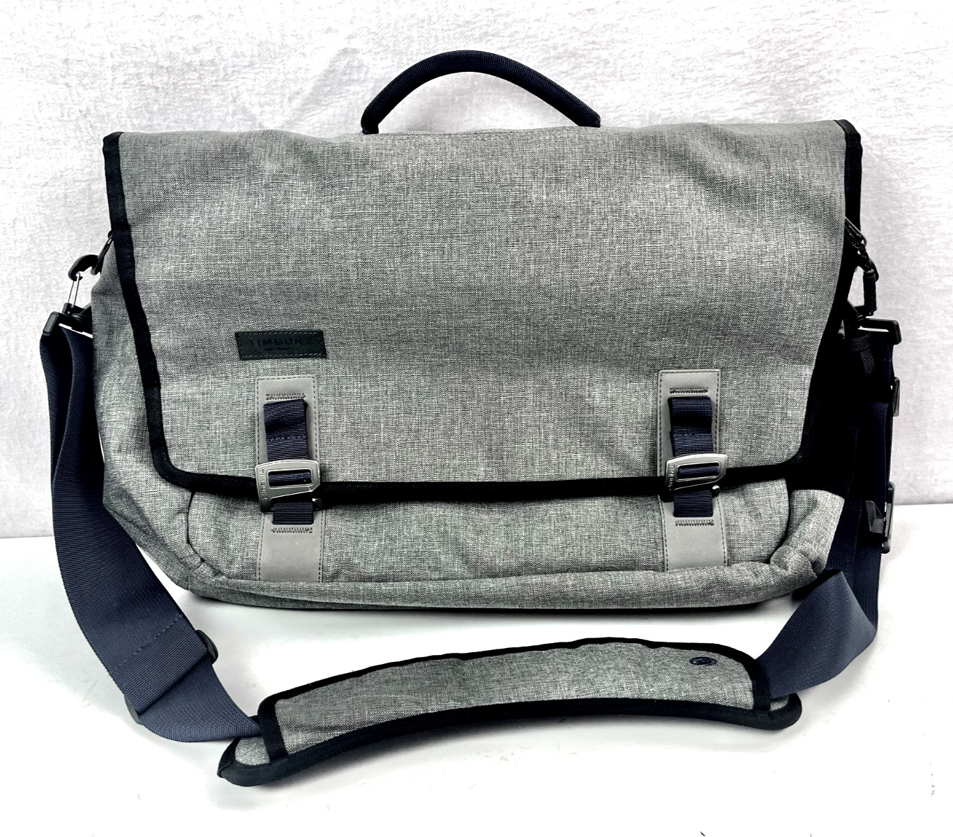 Timbuk2 Command 'BIGGIE' TSA-Friendly Laptop Messenger Bag Gray Black