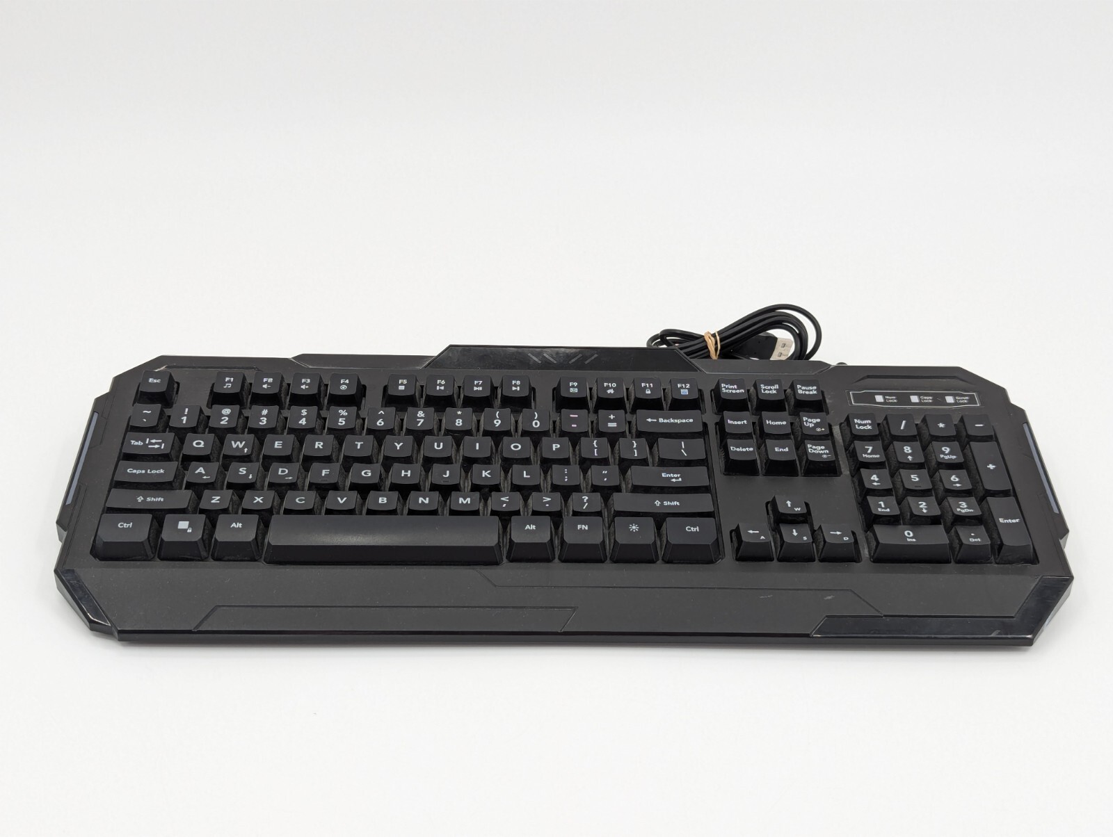 BUGHA RGB Class 1 LED USB A Wired Gaming Computer Keyboard for PC