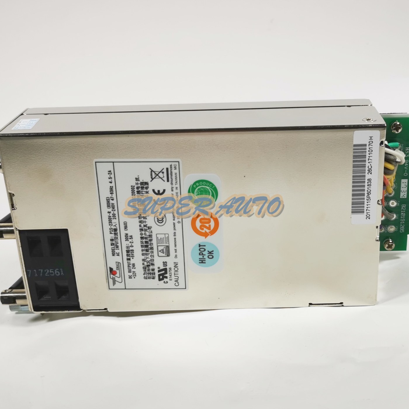 1PC For EMACS Working server power supply For P1S-2300V-R 300W Fully tested