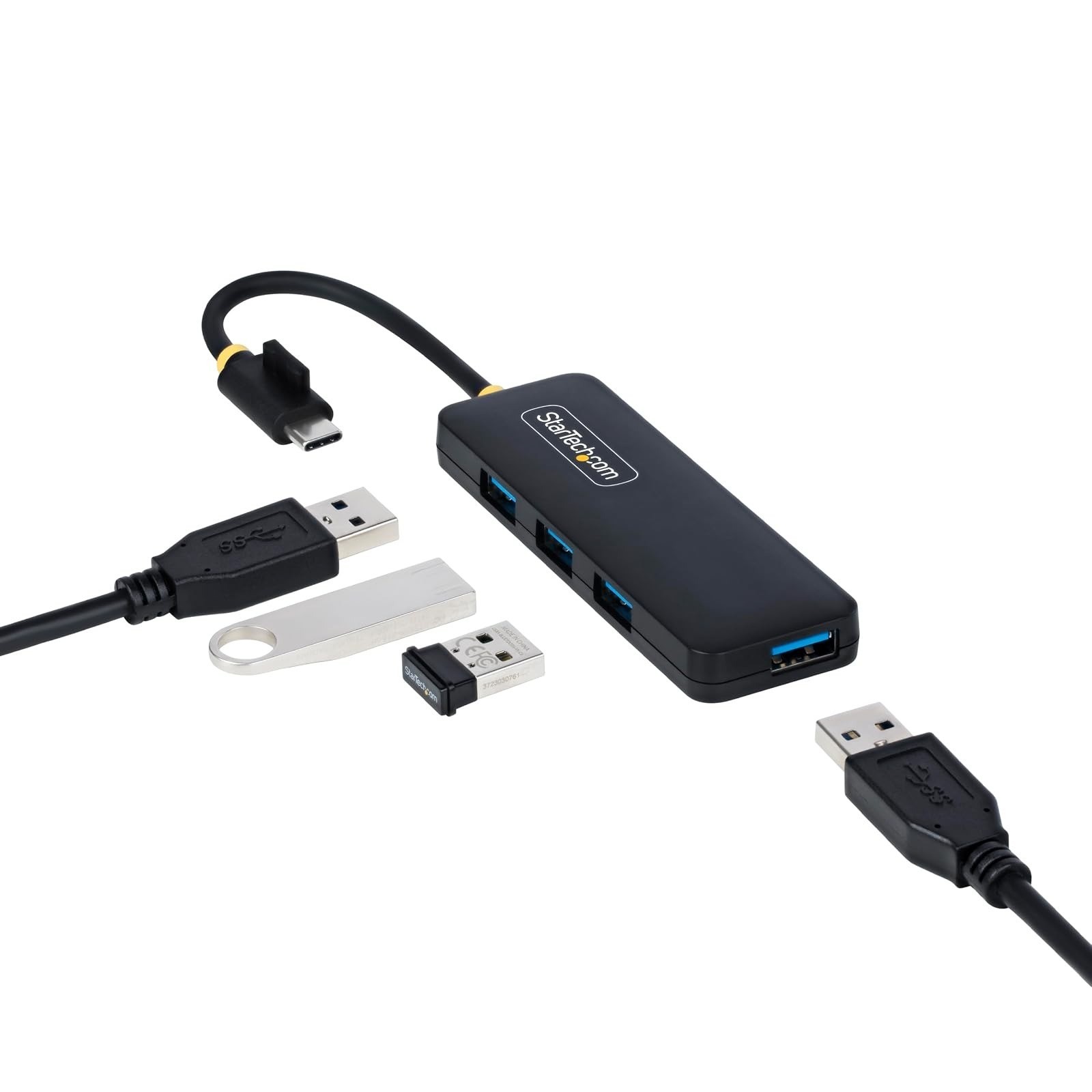 StarTech.com 4-Port USB-C Hub 5Gbps USB-A Adapter 2ft Cable