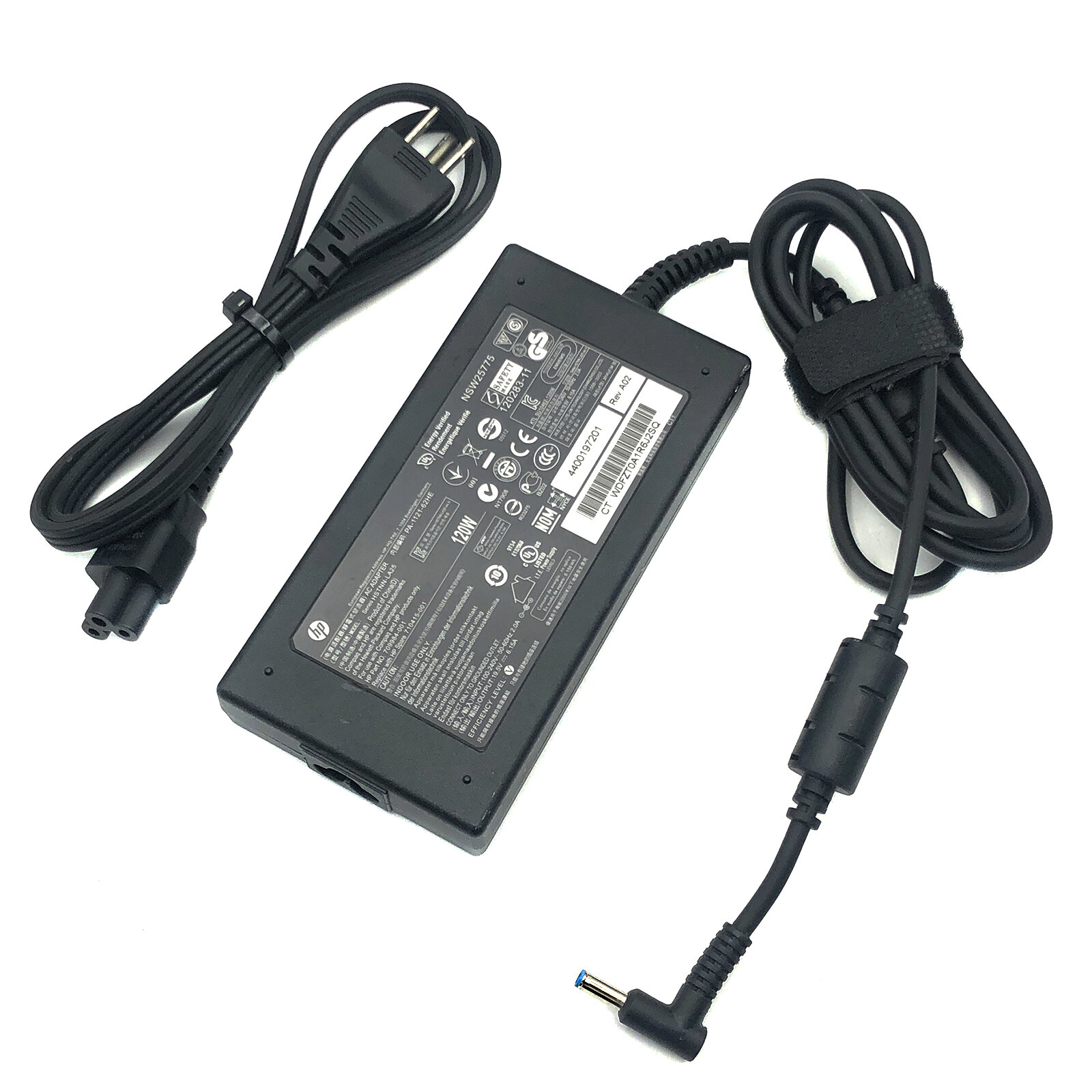 Genuine HP 120W Smart Power Adapter 19.5V 6.15A Model HSTNN-LA25 P/N 710415-001