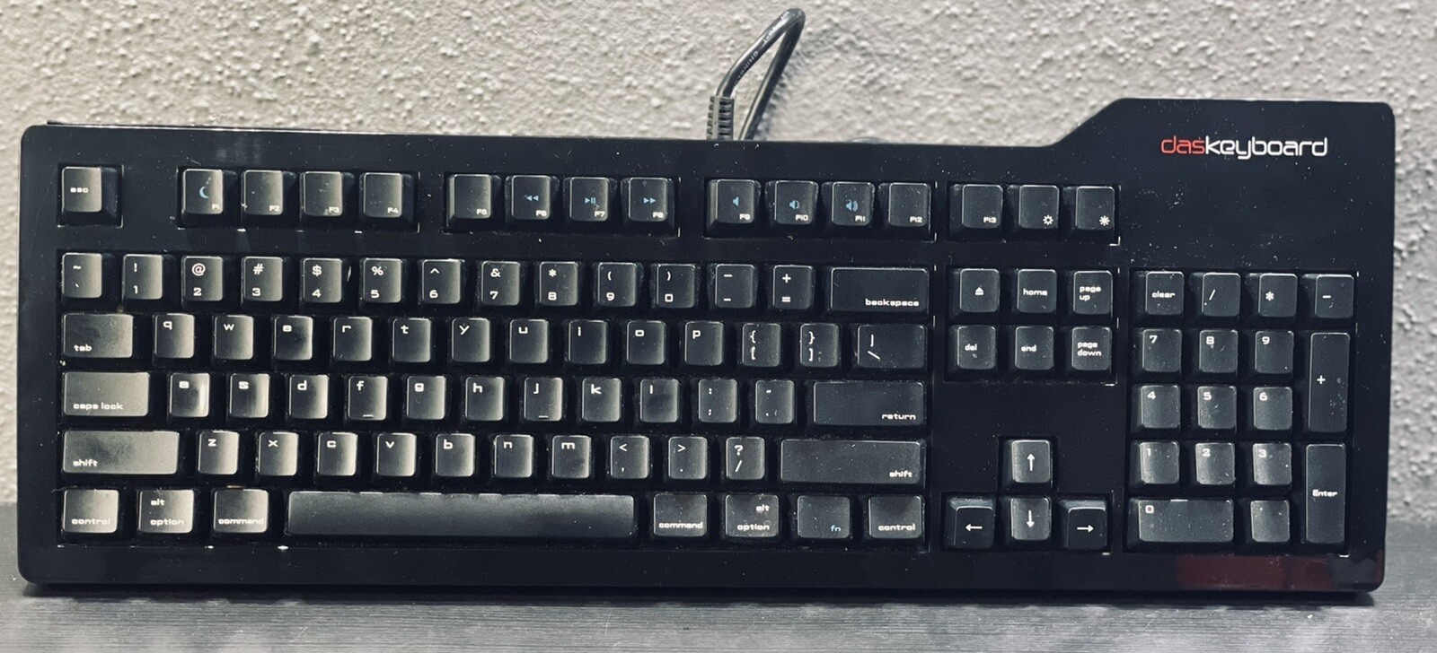 Used Das Keyboard DASK3PROMS1MACCL Wired Keyboard for Mac