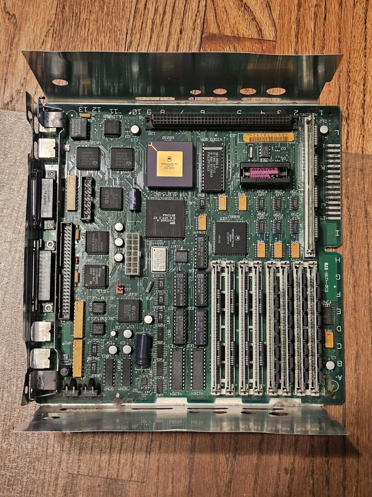 Rare Vintage Macintosh SE/30 Computer Motherboard 630-4198-11 Clean Tested Good