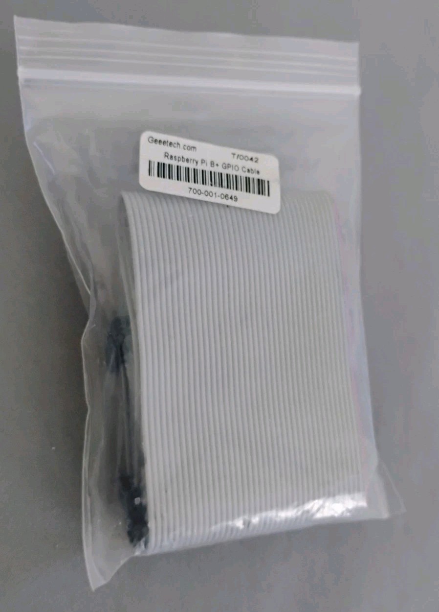 Raspberry Pi B+ 40-pin GPIO ribbon cable 20cm
