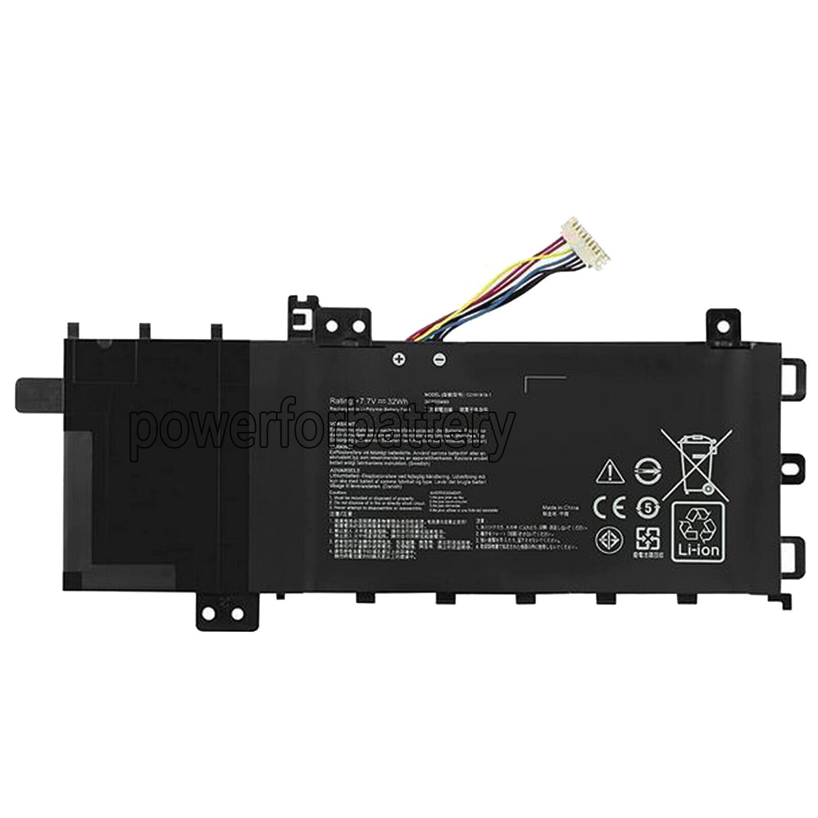 7.7V 37Wh C21N1818-1 Laptop Battery for AS  VivoBook 15 X512D F512DA Series