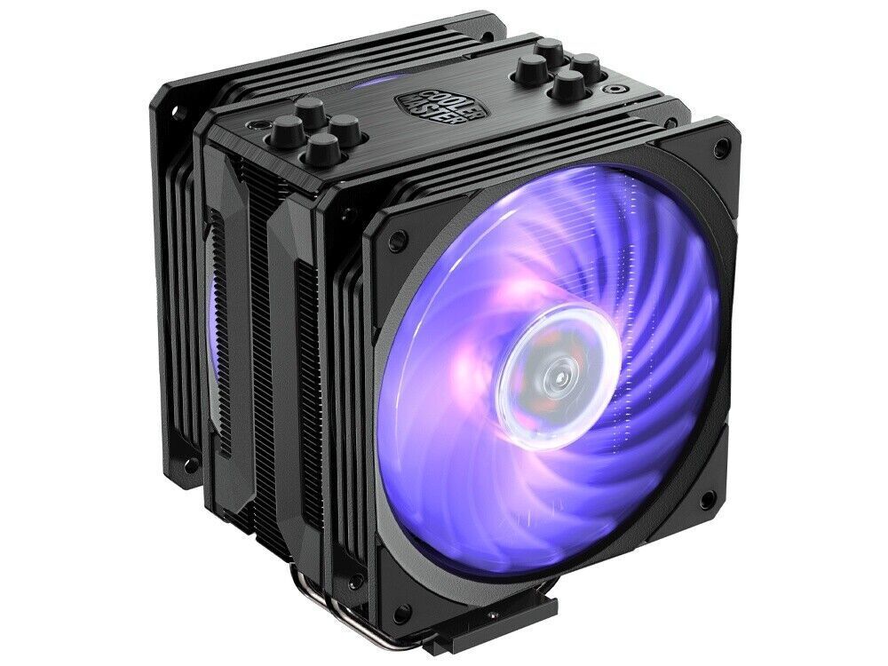 Cooler Master Hyper 212 RGB Black Edition CPU Air Cooler, SF120R RGB Fan,