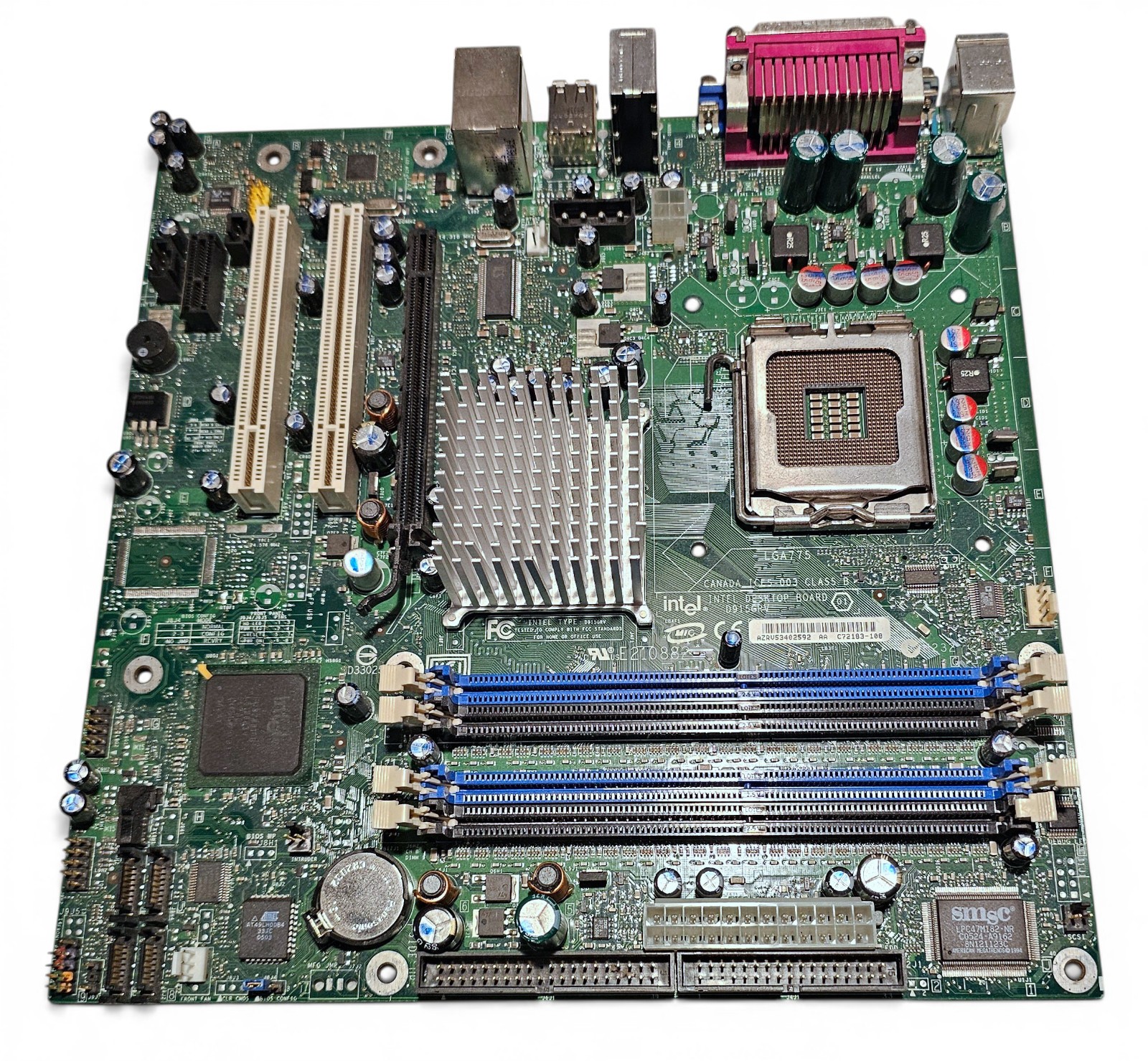 Intel D915GRV LGA775 Motherboard |mATX | Retro Gaming / Golden Tee Arcade Repair
