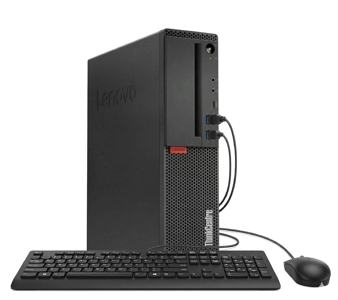 Lenovo ThinkCentre PC: Ryzen 5 Pro-2400G 8GB RAM, 256GB SSD Windows 10 Pro