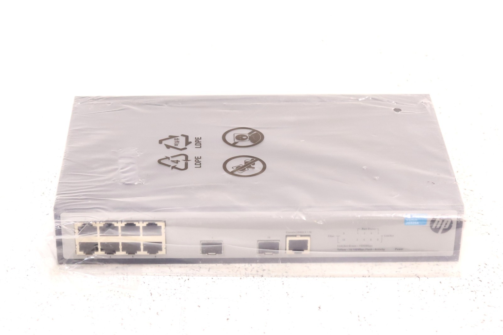 HPE OfficeConnect 1920-8G 8-Port Gigabit Network Switch P/N: JG920A New Open Box