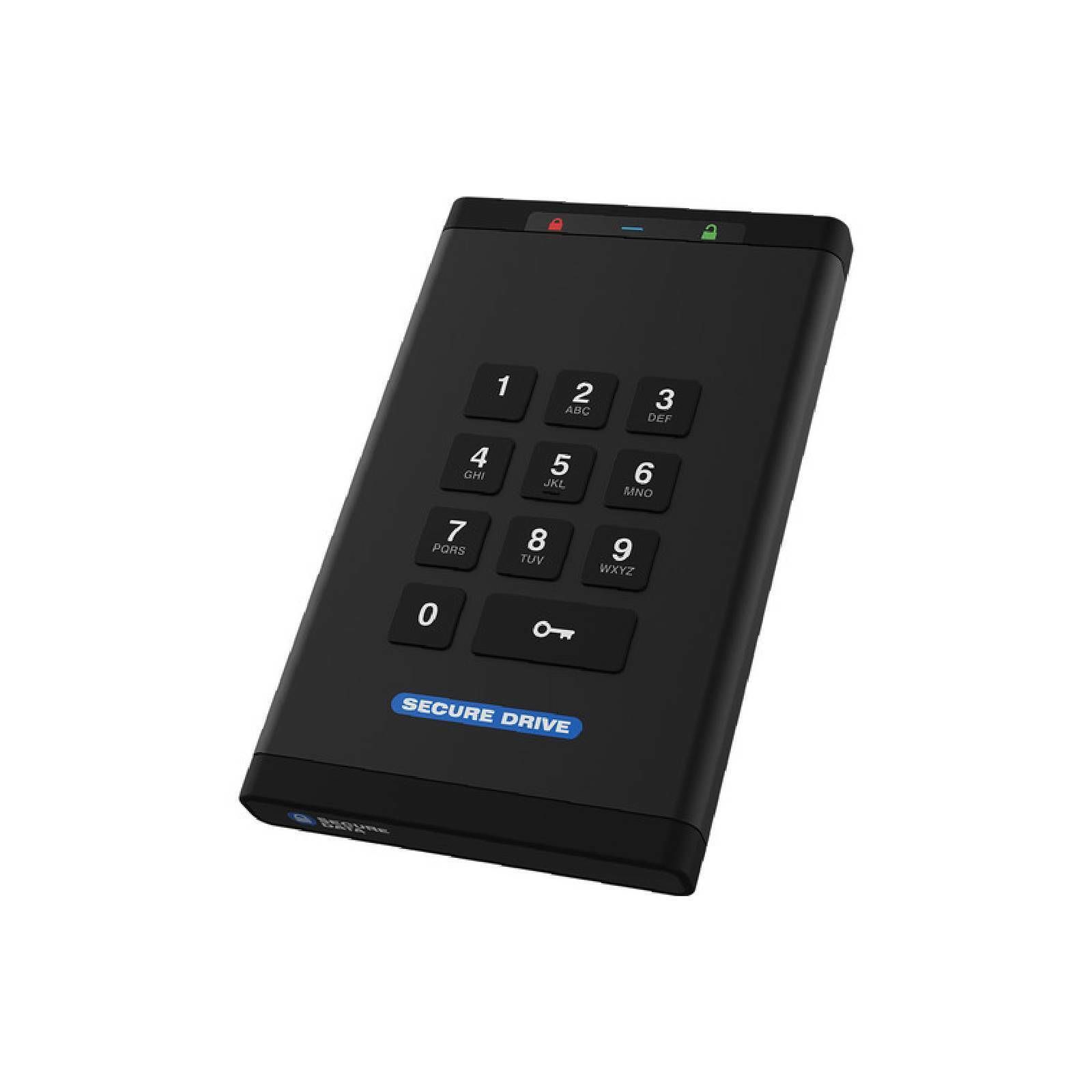 SecureData SecureDrive KP 250GB Encrypted SSD with Keypad Authentication
