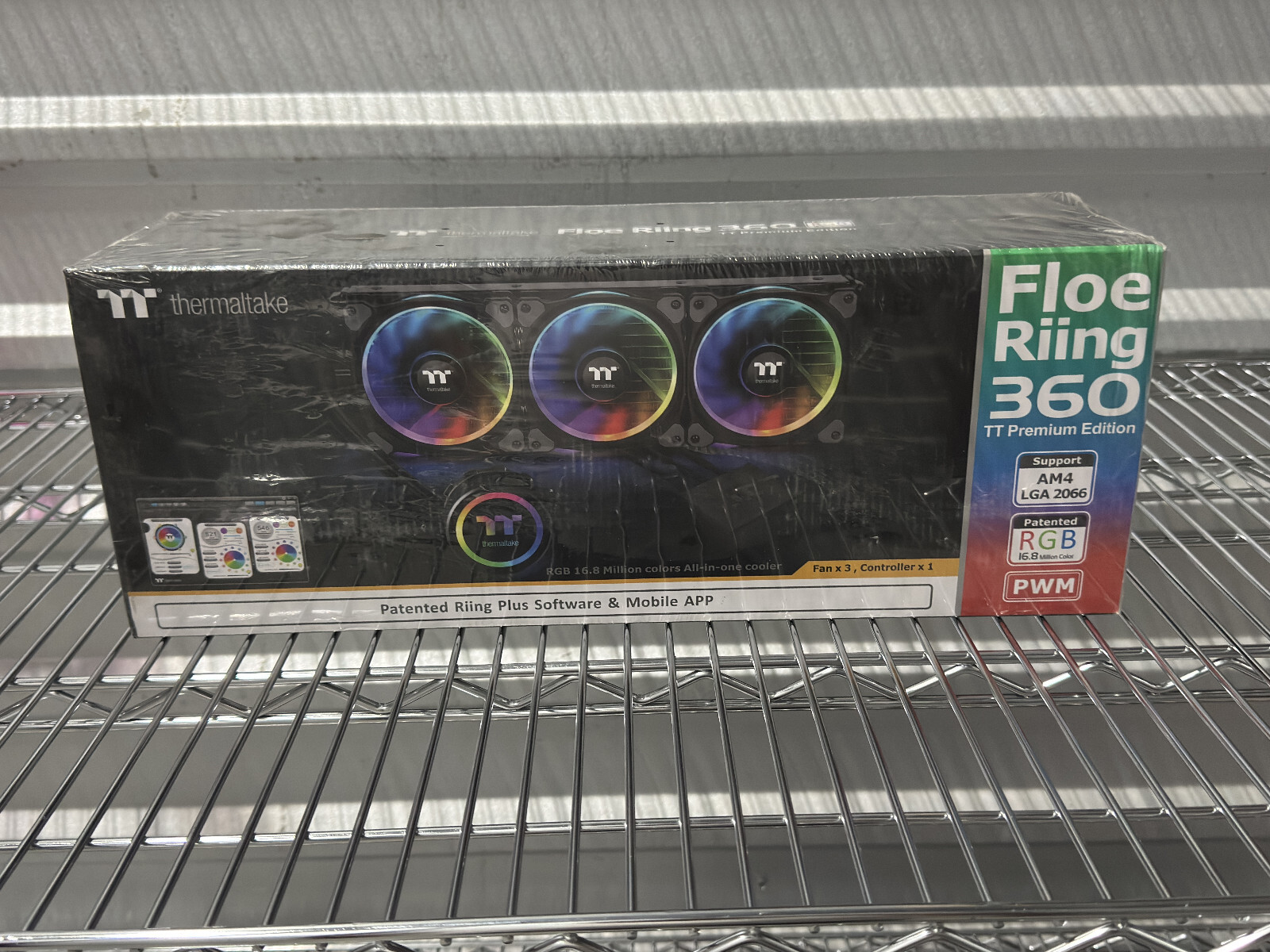 Thermaltake CL-W158-PL12SW-A Floe Riing RGB 360 TT Premium Edition