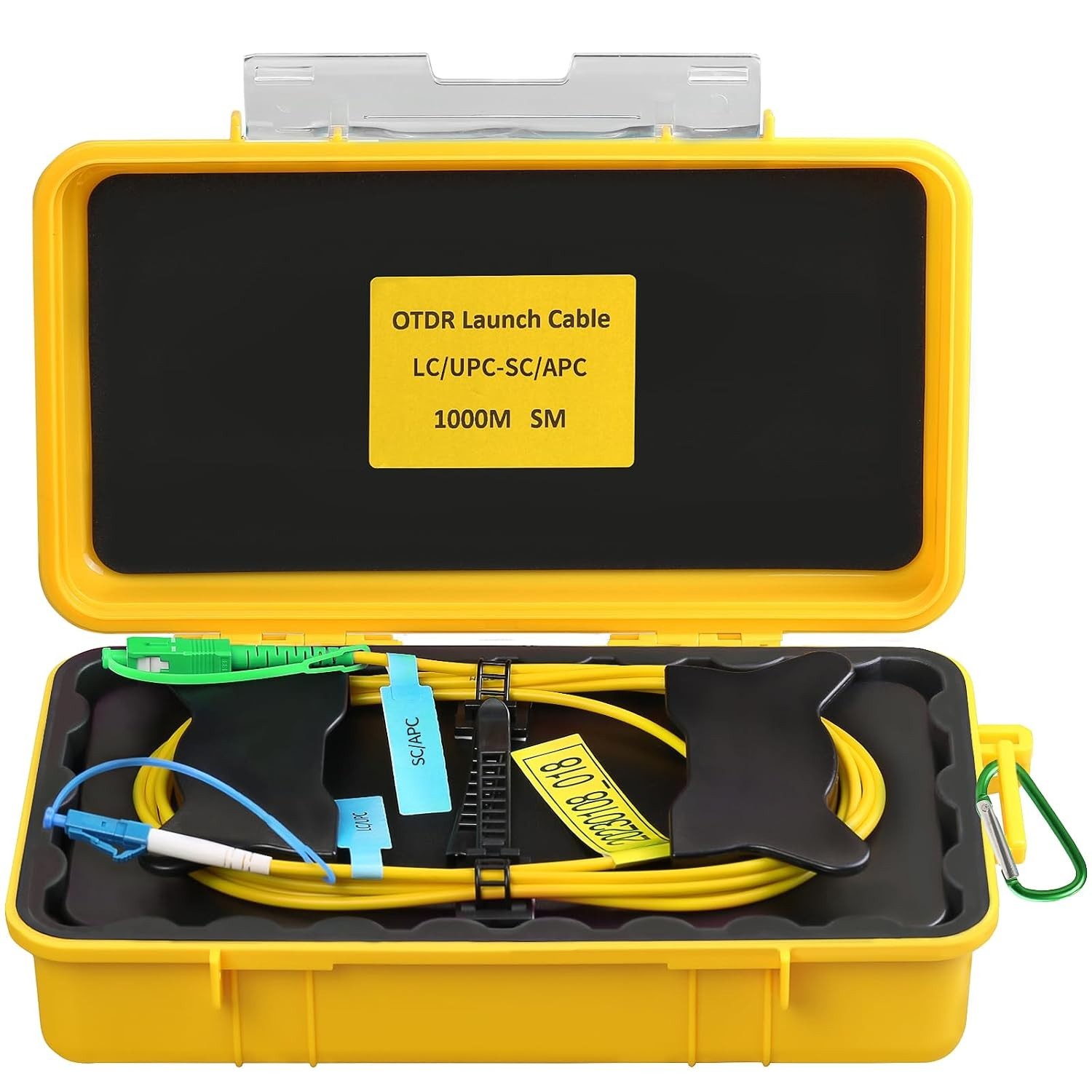 SC/APC-LC/UPC Single Mode SM 9/125 OTDR Transmission Launch Cable Box