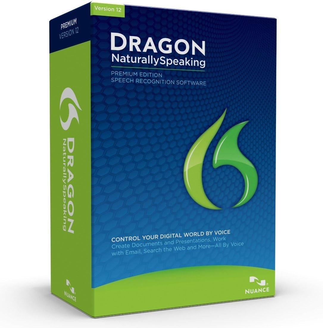 Nuance Dragon NaturallySpeaking version 12 Premium (Windows) - New & sealed