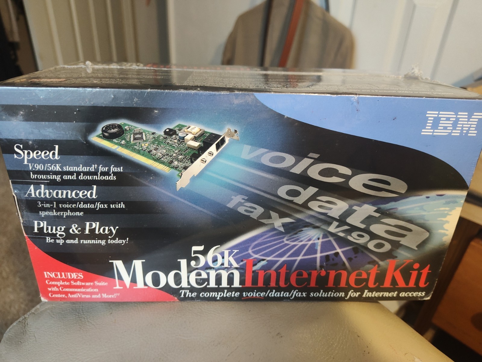 IBM 56K VINTAGE MODEM INTERNET KIT
