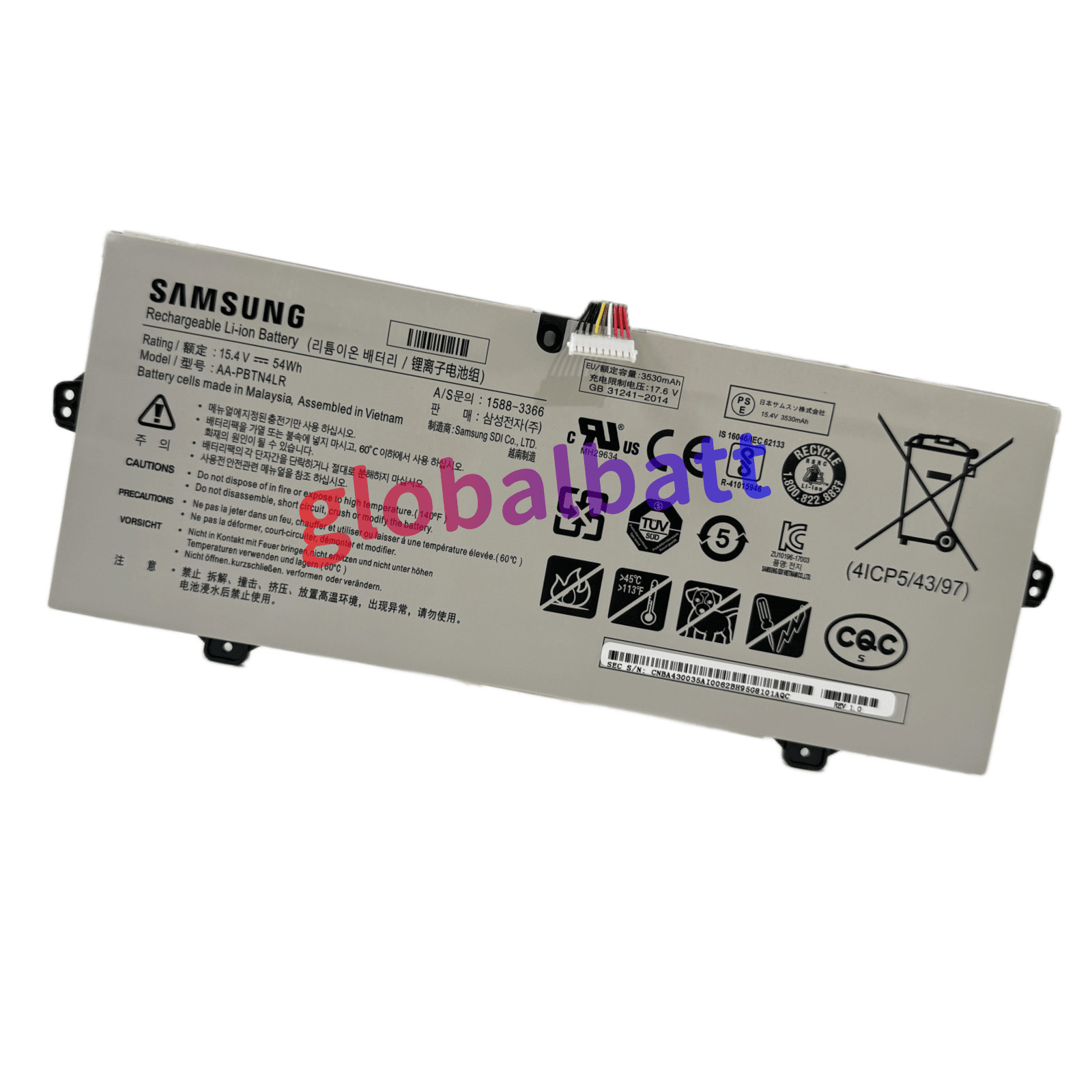 AA-PBTN4LR New Genuine Battery for Samsung Notebook 9 NP940X5N NP940X3M NP940X3N