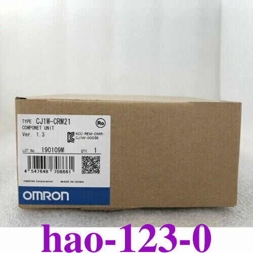1PCS Original Omron PLC Module CJ1W-CRM21  New In Box(DHL/FedEx)