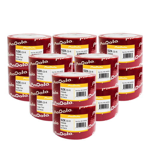 600 PC PioData 16X 4.7 GB DVD-R Logo Top Disc Blank Media - 832-810SA-MAT