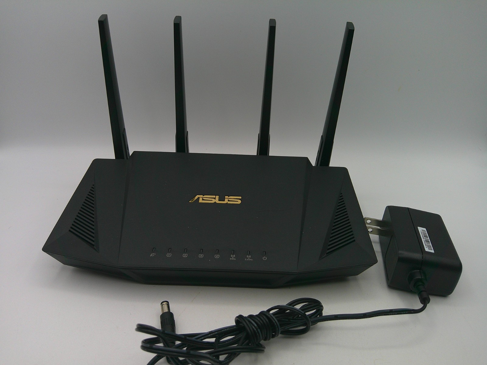 ASUS AX 3000 Dual Band Wi-Fi Router Model RT-AX 58U V2 Black 4 LAN