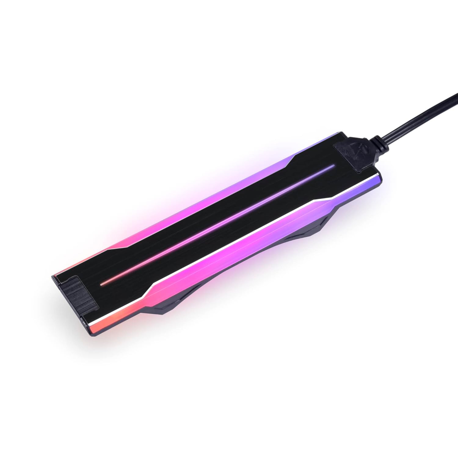 UNI Fan P28 Optional Side Diffused RGB Strip 3 Pcs Pack,Black Color Frame (Compa