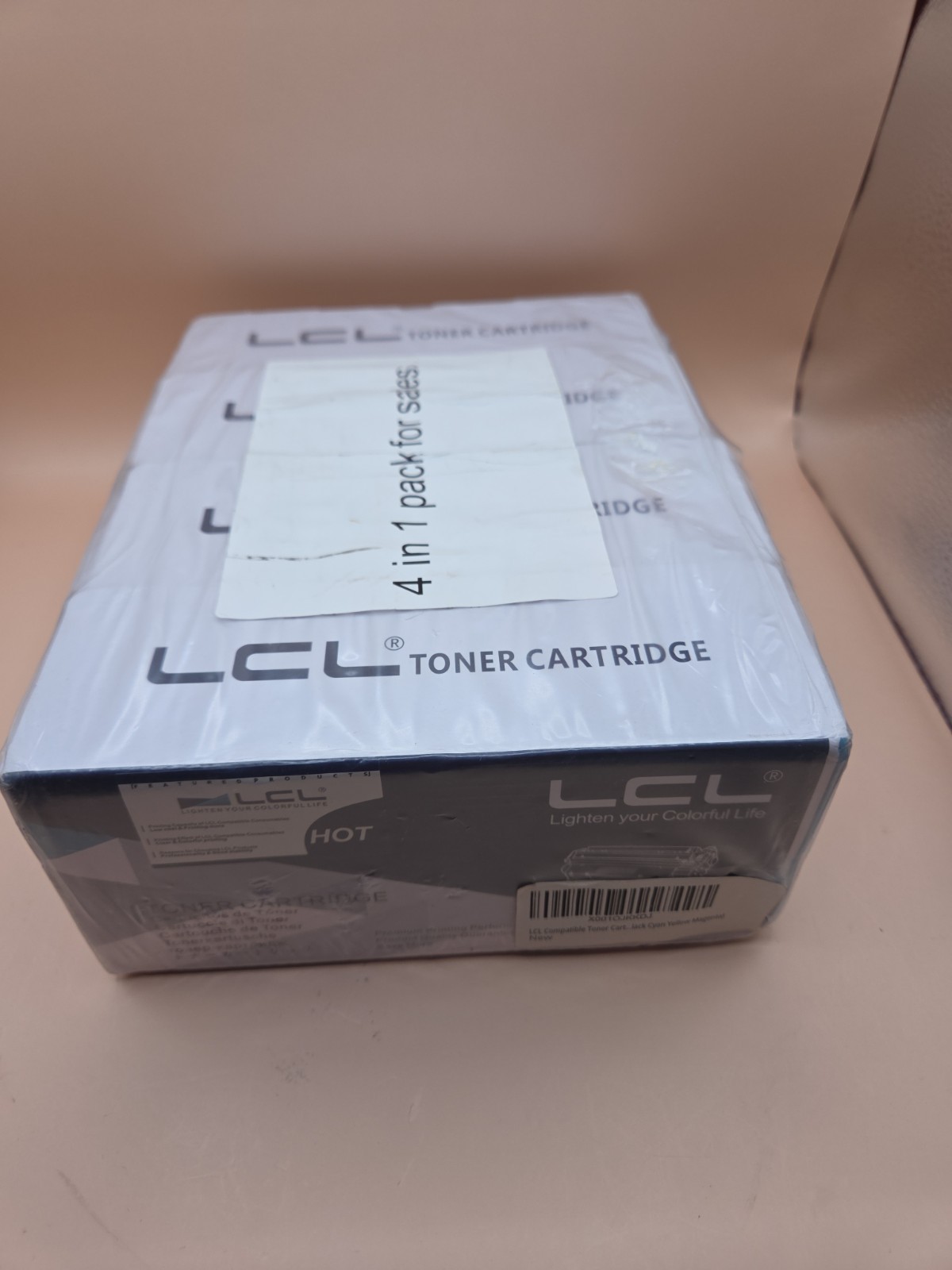 LCL Toner Cartridges For LCL- H625/H825/593-BBOZ Set of 4 Colors - New Sealed 