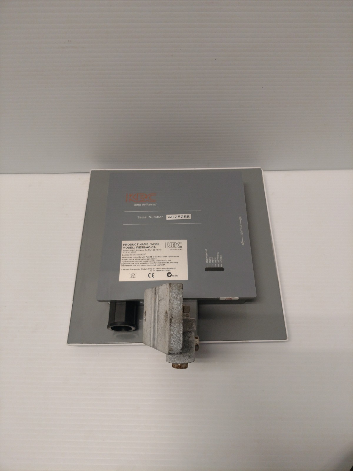 KBC Networks WESII-AC-CA 5GHz Client 17dBi Directional Antenna POE