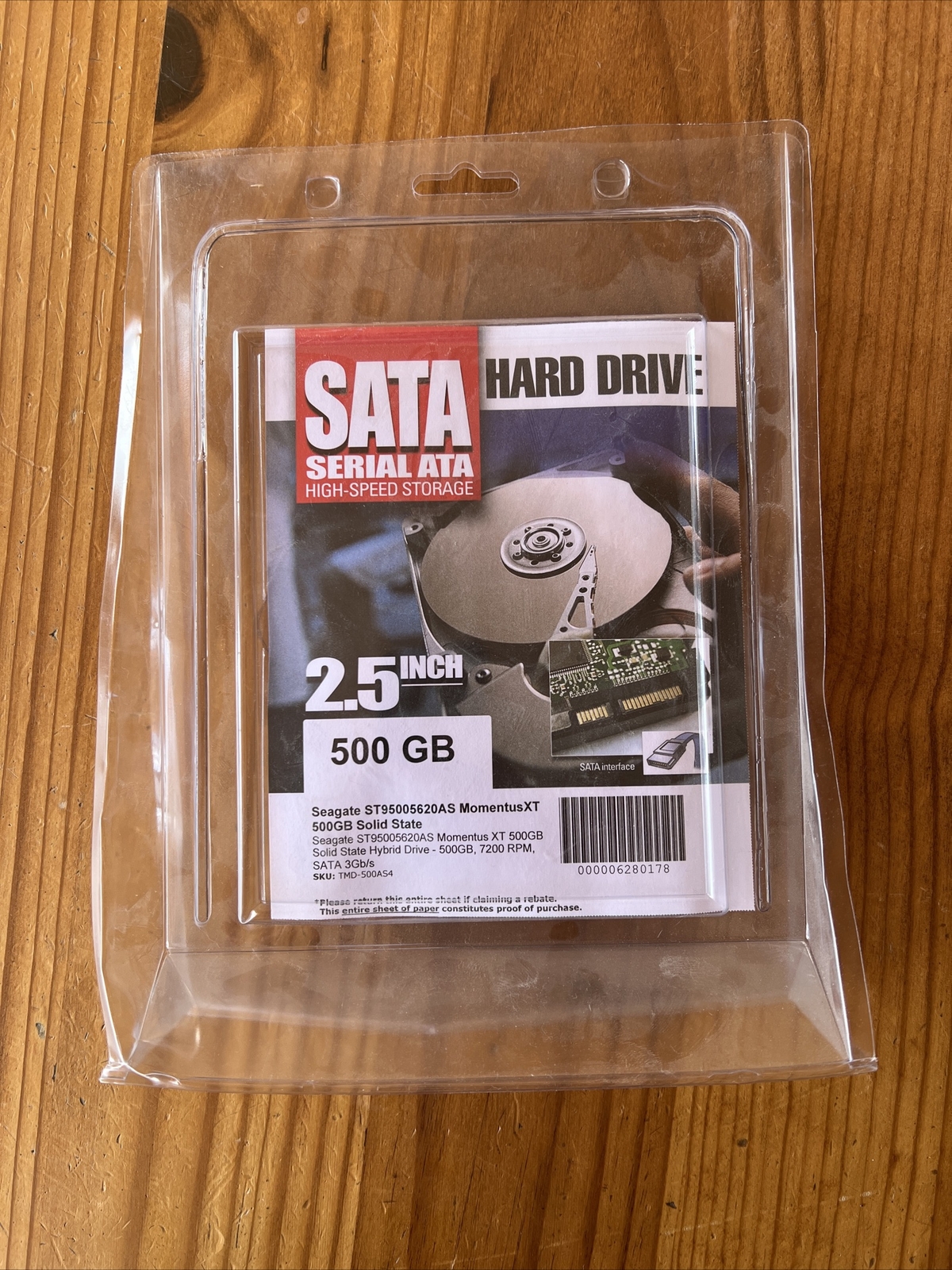 Seagate ST95005620AS Momentus XT 500GB 2.5" Solid State Hybrid Drive