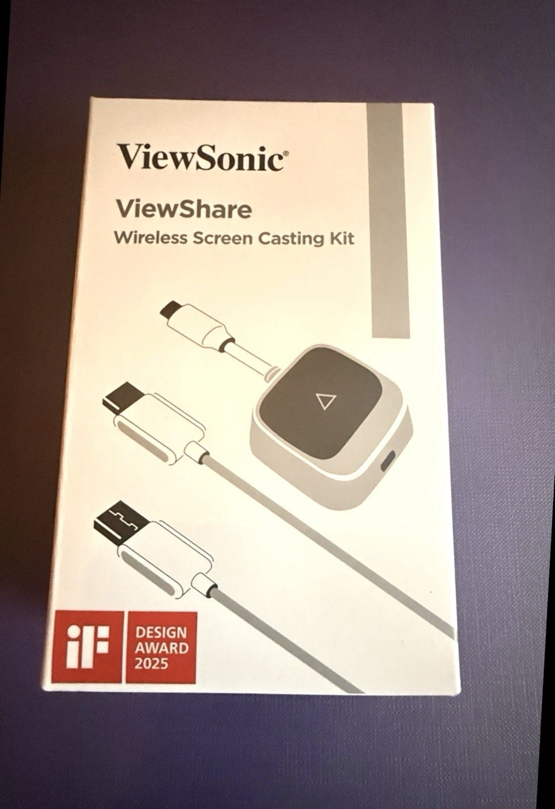 ViewSonic ViewShare WPD-900 Wireless Screen Casting Kit New Sealed Box