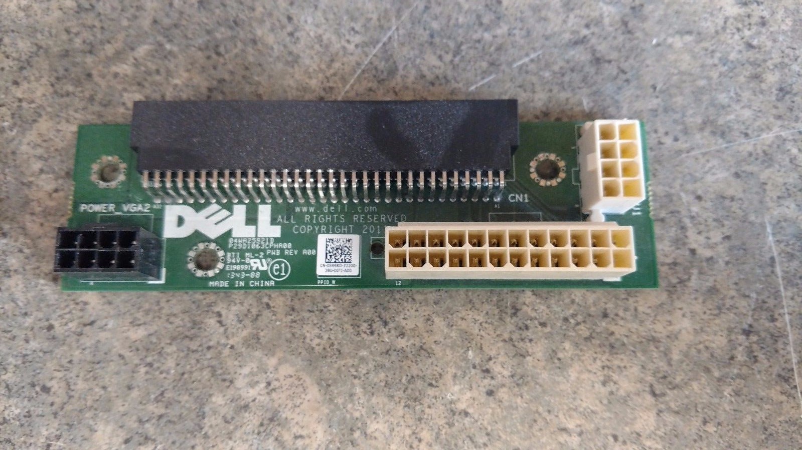 Dell Precision T3600 T3610 Power Distribution Board Backplane 599RD 0599RD