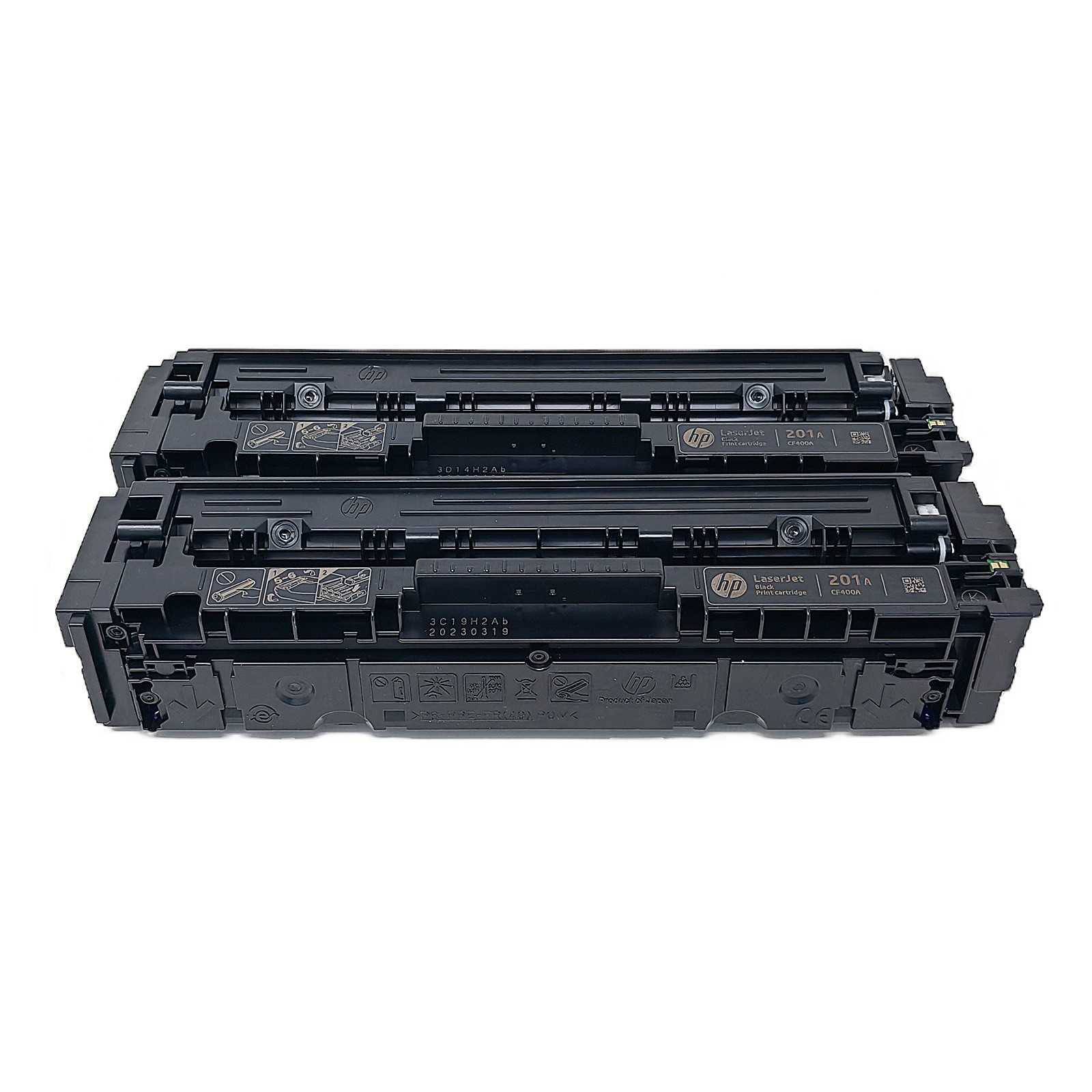 2PK Genuine HP 201A CF400A Black Toner for LaserJet M277dw M277c6 M252dw M274n