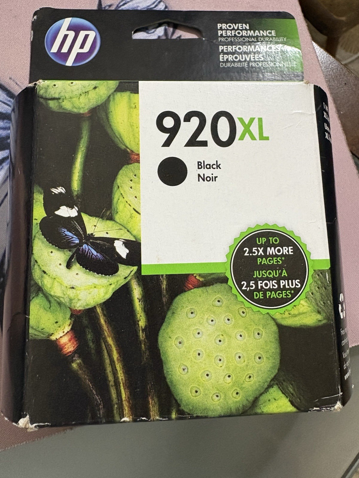 Genuine New HP 920XL Black Ink Cartridge Original OEM