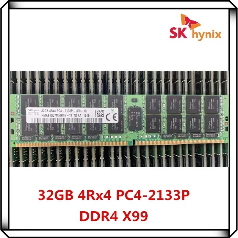 SK Hynix 32GB DDR4 2133MHz ECC REG RDIMM Server Memory RAM 288pin