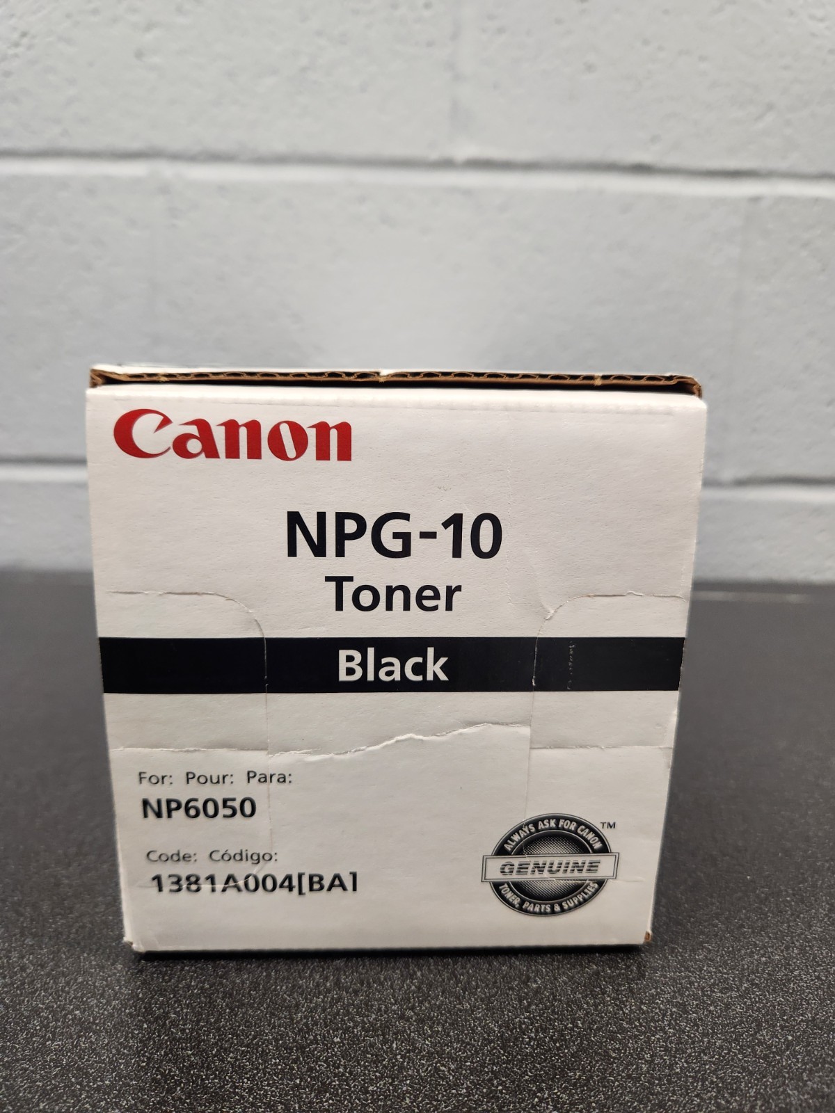 NEW CANON NPG-10 TONER BLACK TONER CARTRIDGE