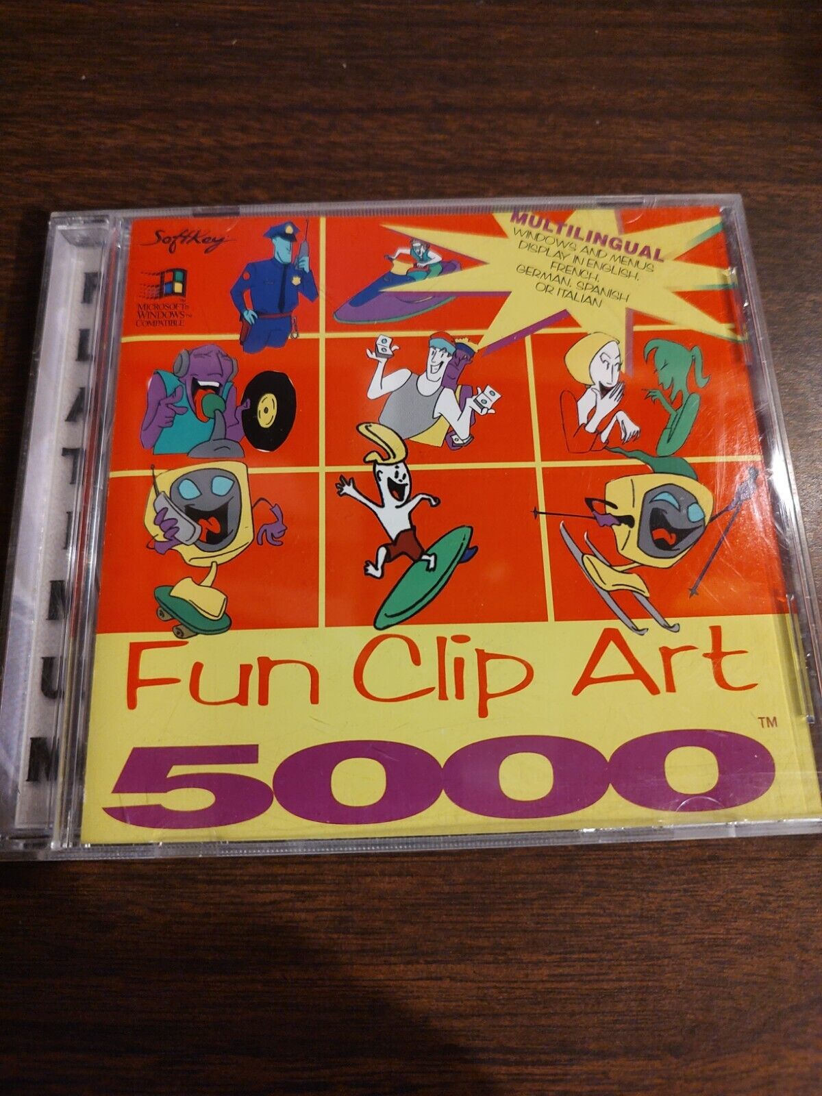Fun Clip Art 5000 Vintage PC Software