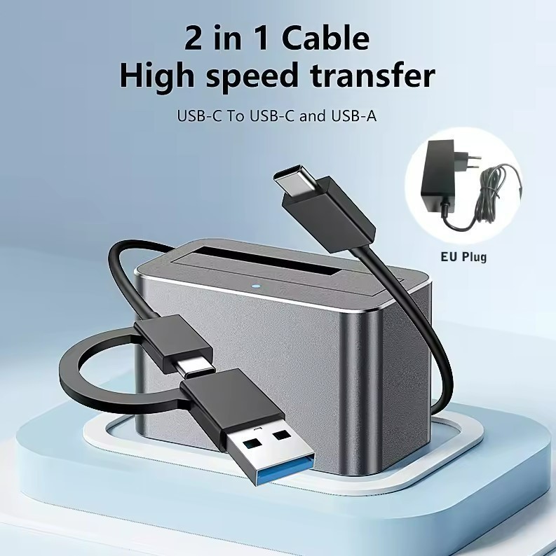 New Blueendless 2.5/3.5 Inch SAS/SATA Hard Disk External Case Sata to USB 3.0