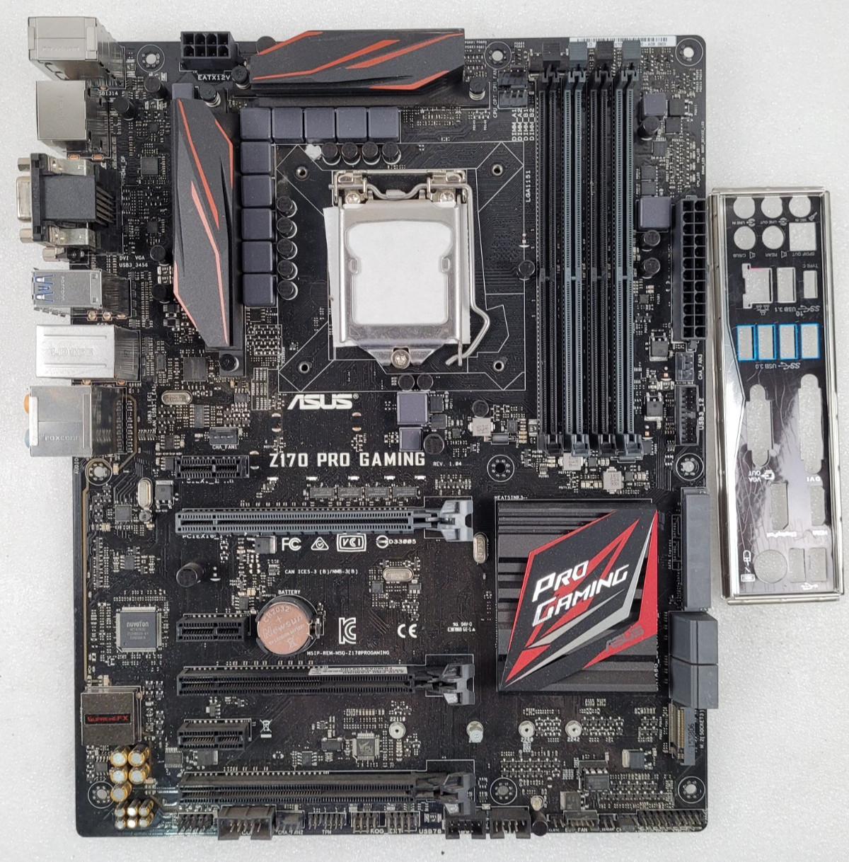ASUS Z170 Pro Gaming ATX DDR4 LGA1151 Motherboard