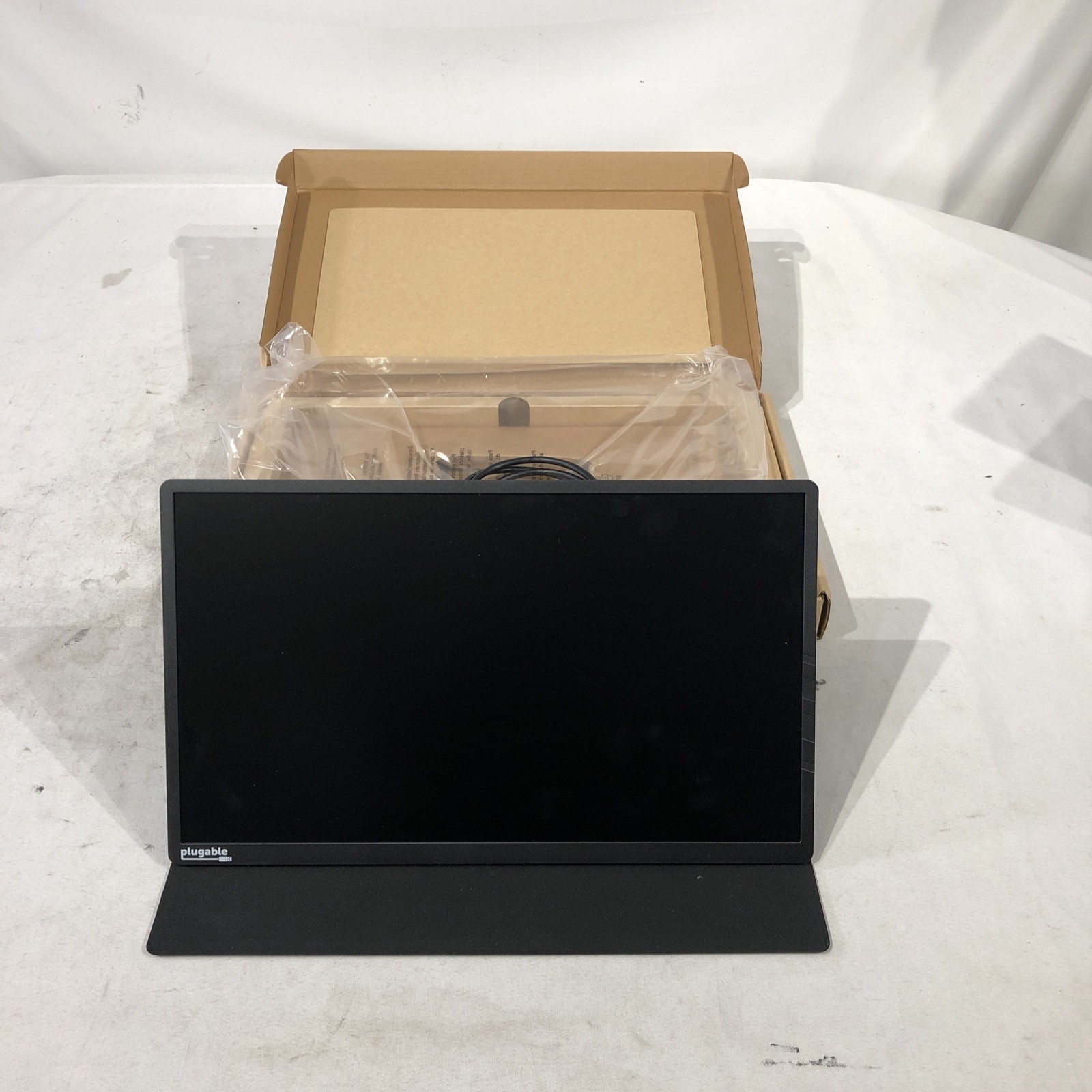 Plugable - USBC-PDMON - Plugable USB C Portable Monitor 15.6 Inch, 100W- Open Bx