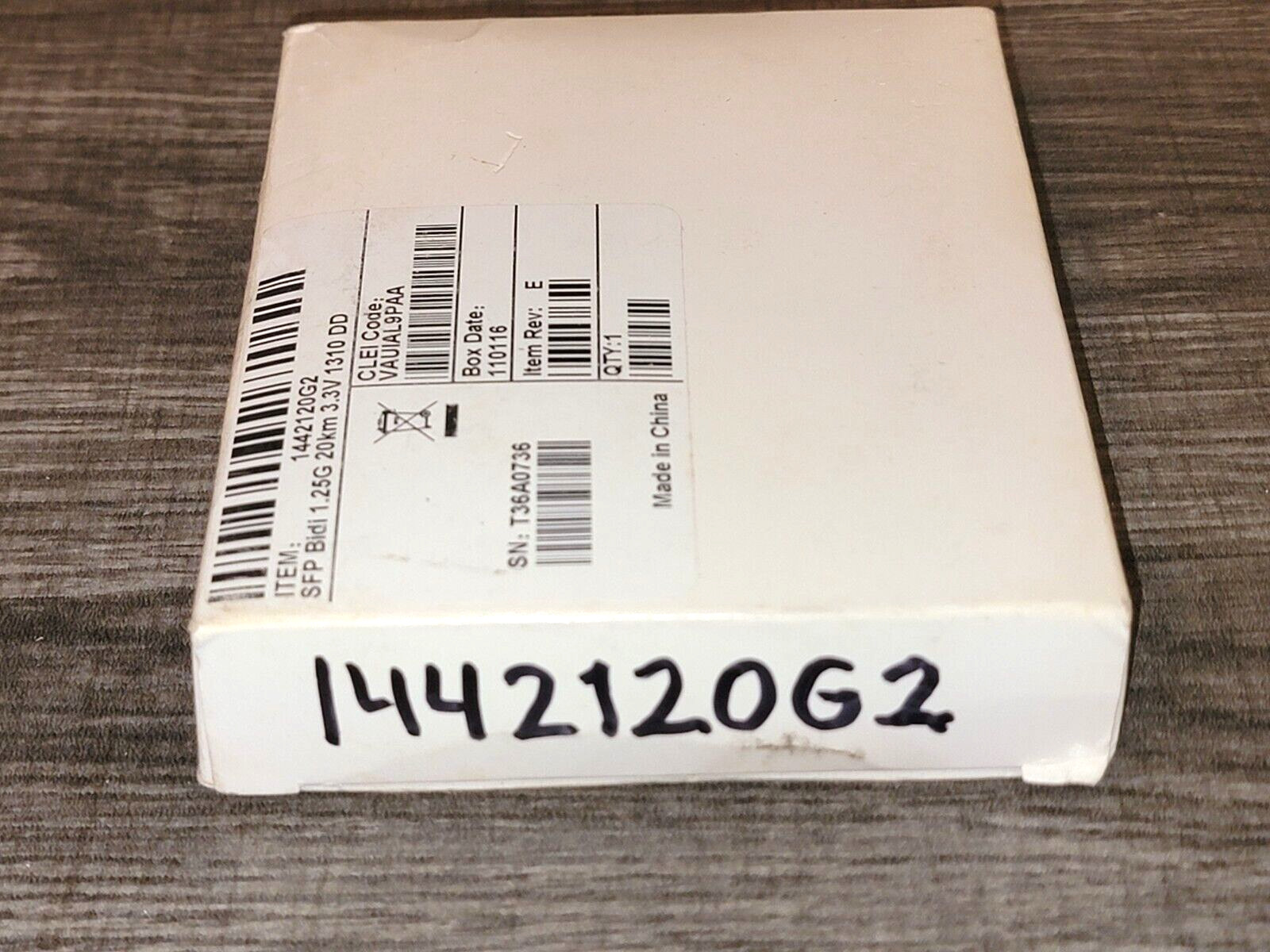 ADTRAN, 1442120G2, VAUIAL9PAA, SFP BIDI 1.25G, 20KM, 1310 DD, NEW IN BOX