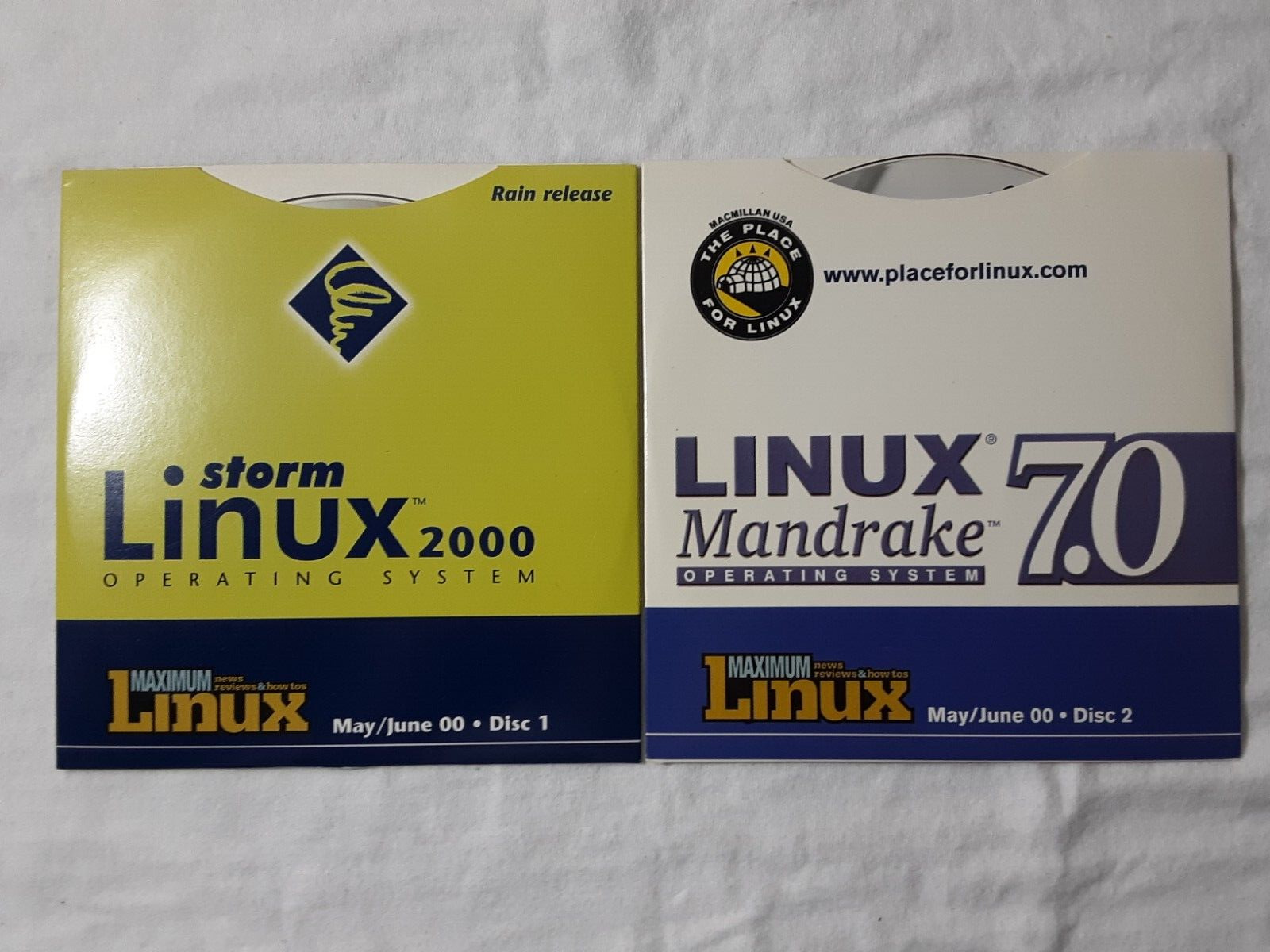 Maximum Linux Storm Rain Mandrake 7.0 operating system MayJun 2000 