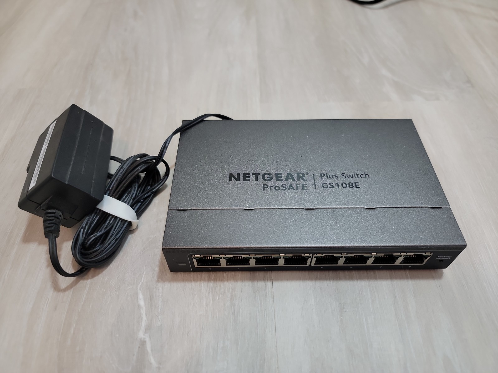 ProSafe Netgear 8 Port GS108Ev3 Gigabit Ethernet Switch GS108E
