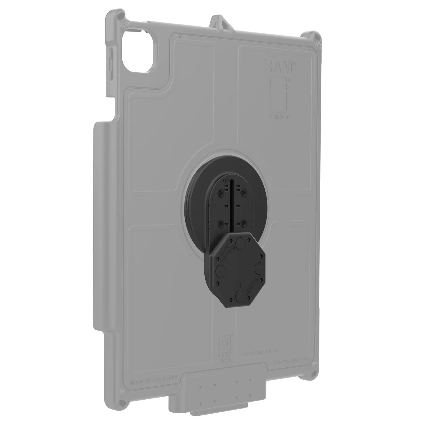 RAM Mount GDS Uni-Conn Adjustable Button Adapter for IntelliSkin RAM-GDS-U1AU