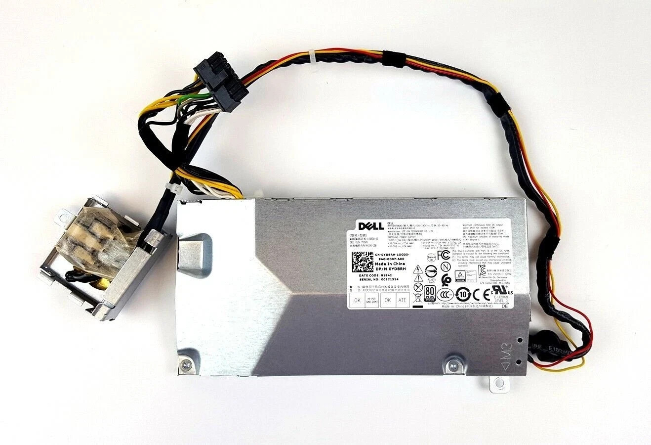Dell Optiplex 7460 155W 0C01HH AIO Power Supply L155EBA-00 0YD8RH YD8RH