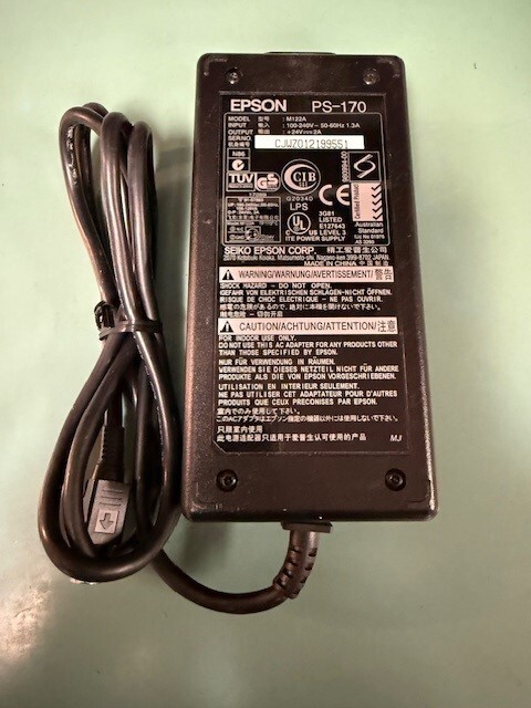 PK Power AC/DC Adapter for Epson PS-170 Model: M122A