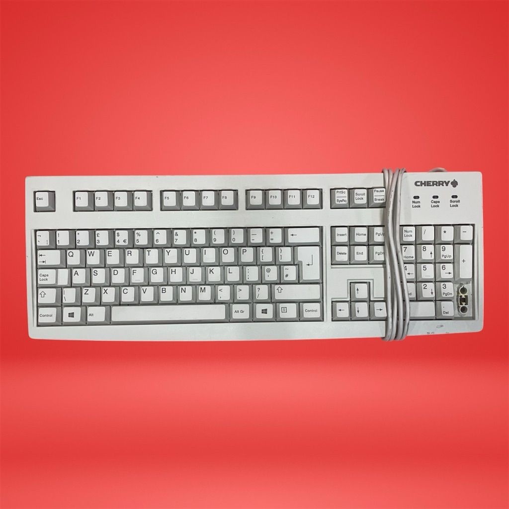 Cherry RS6000 Vintage Mechanical Keyboard USB/PS2 German Layout