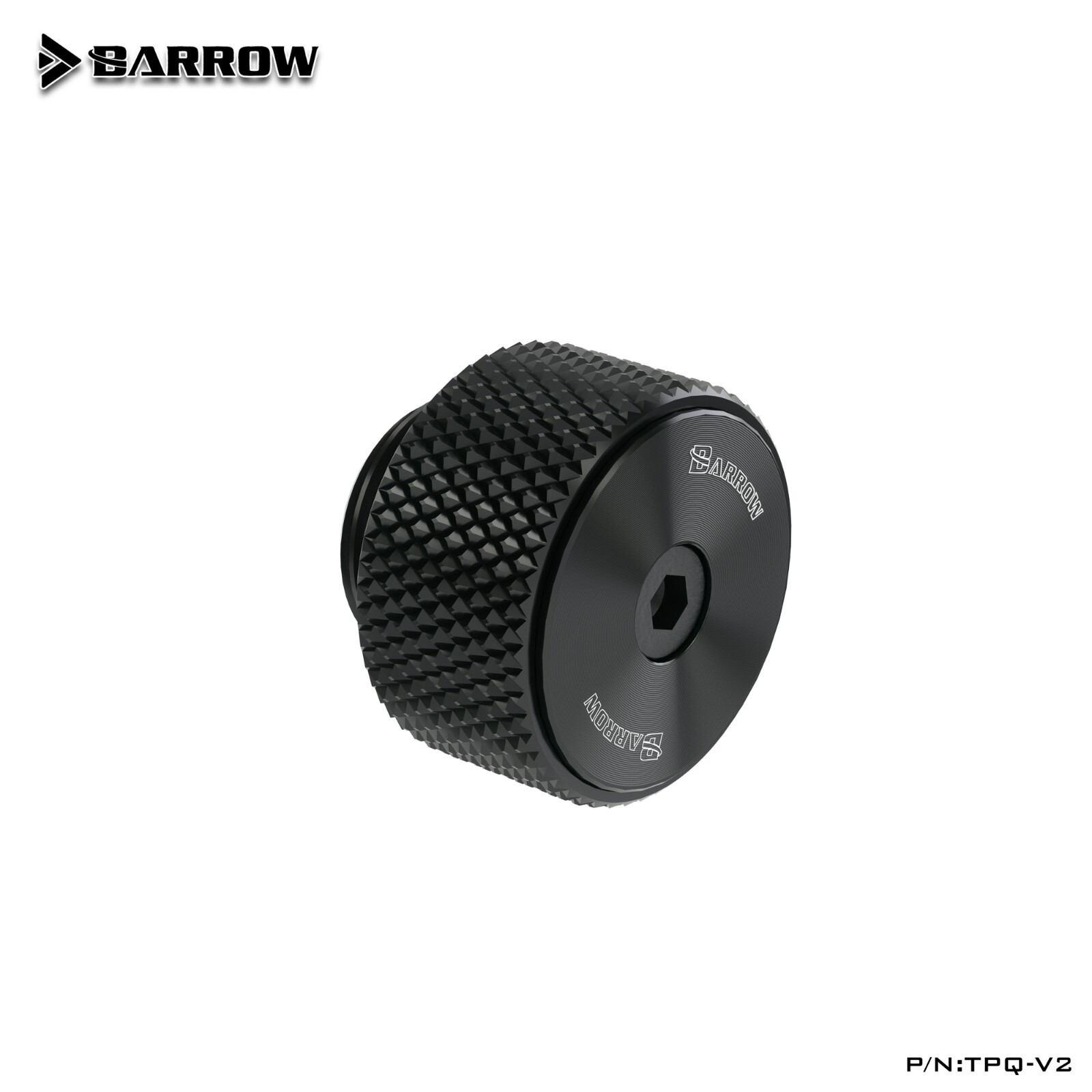 Barrow G1/4" Manual Exhaust Valve Release Air Valve Plug , Black , TPQ-V2