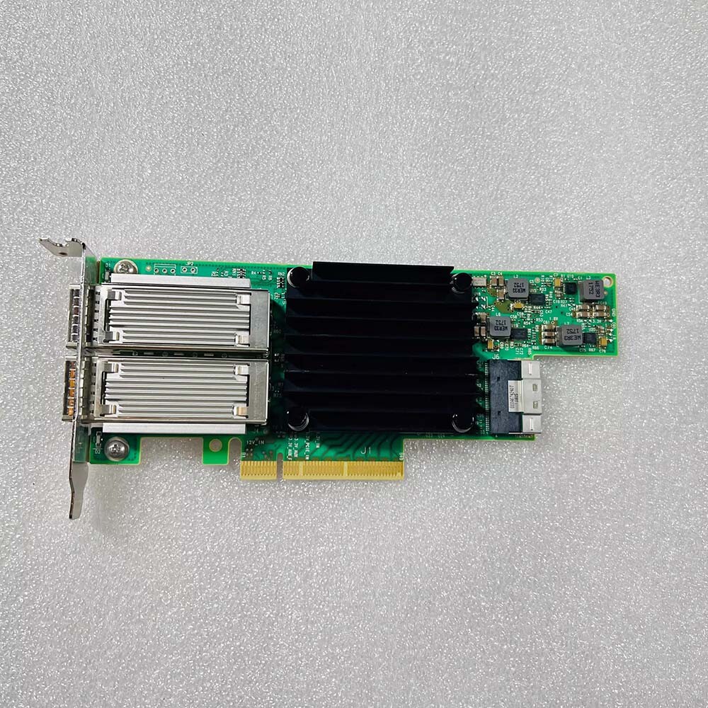 1pc used Mellanox ConnectX-5 EDR IB/100GbE MCX556M-ECAT network card