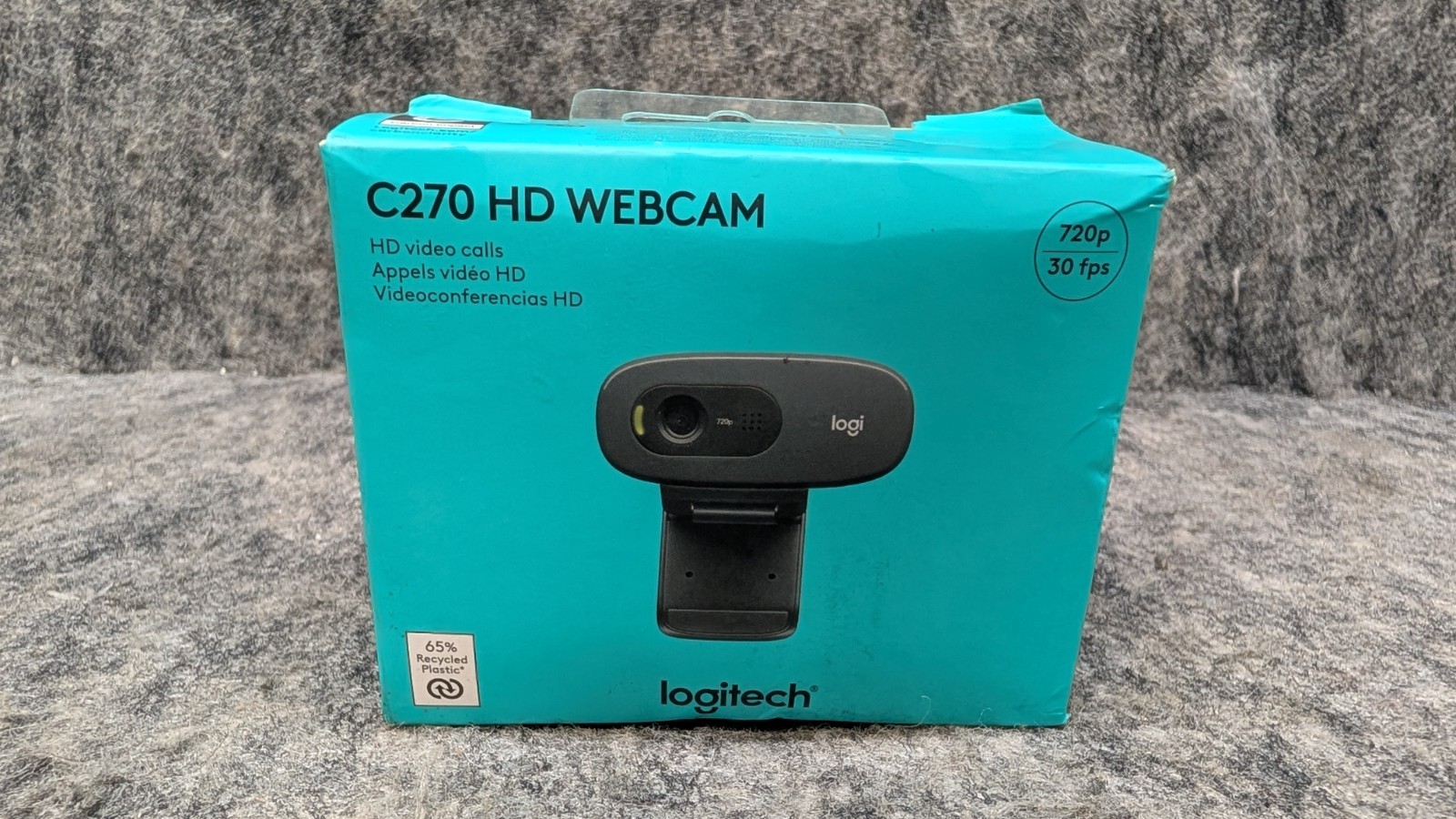 Logitech C270 3.0MP Webcam Black  🔥New/Sealed🔥