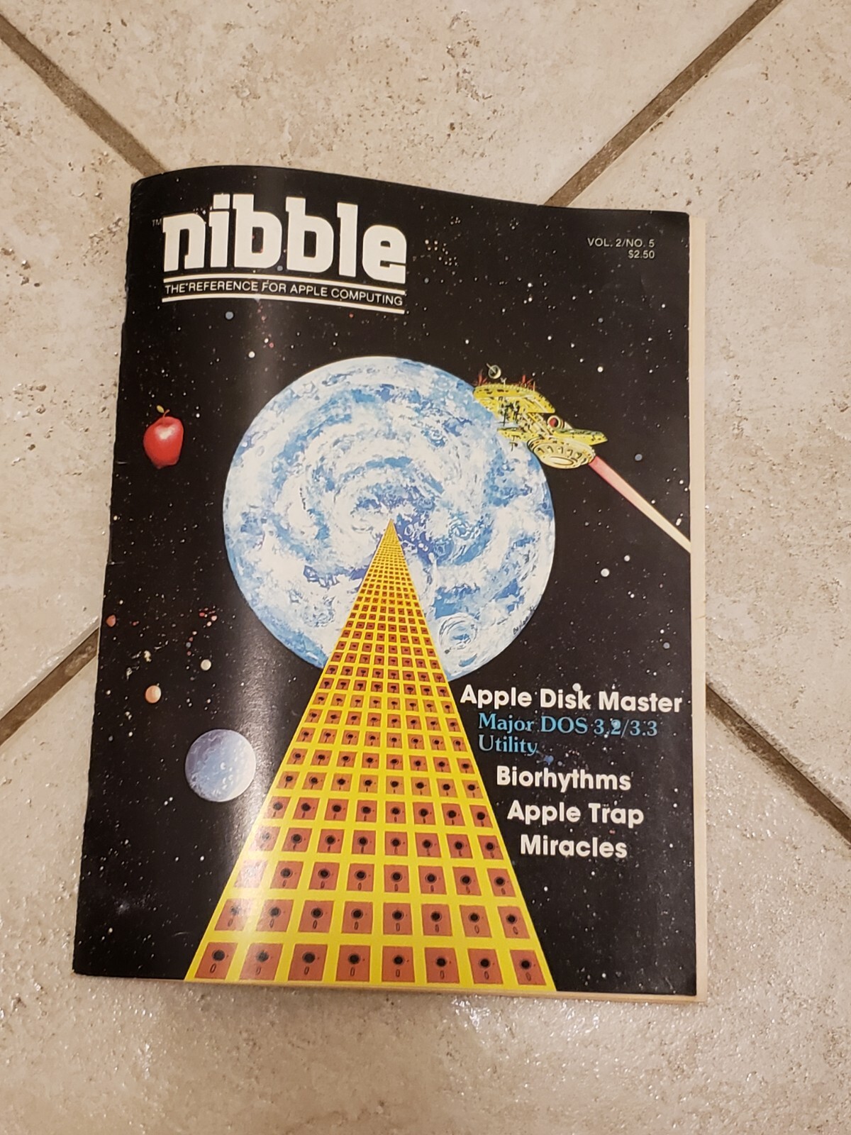 Vintage 1981 Nibble The Referrence For Apple Computing vol2 no5