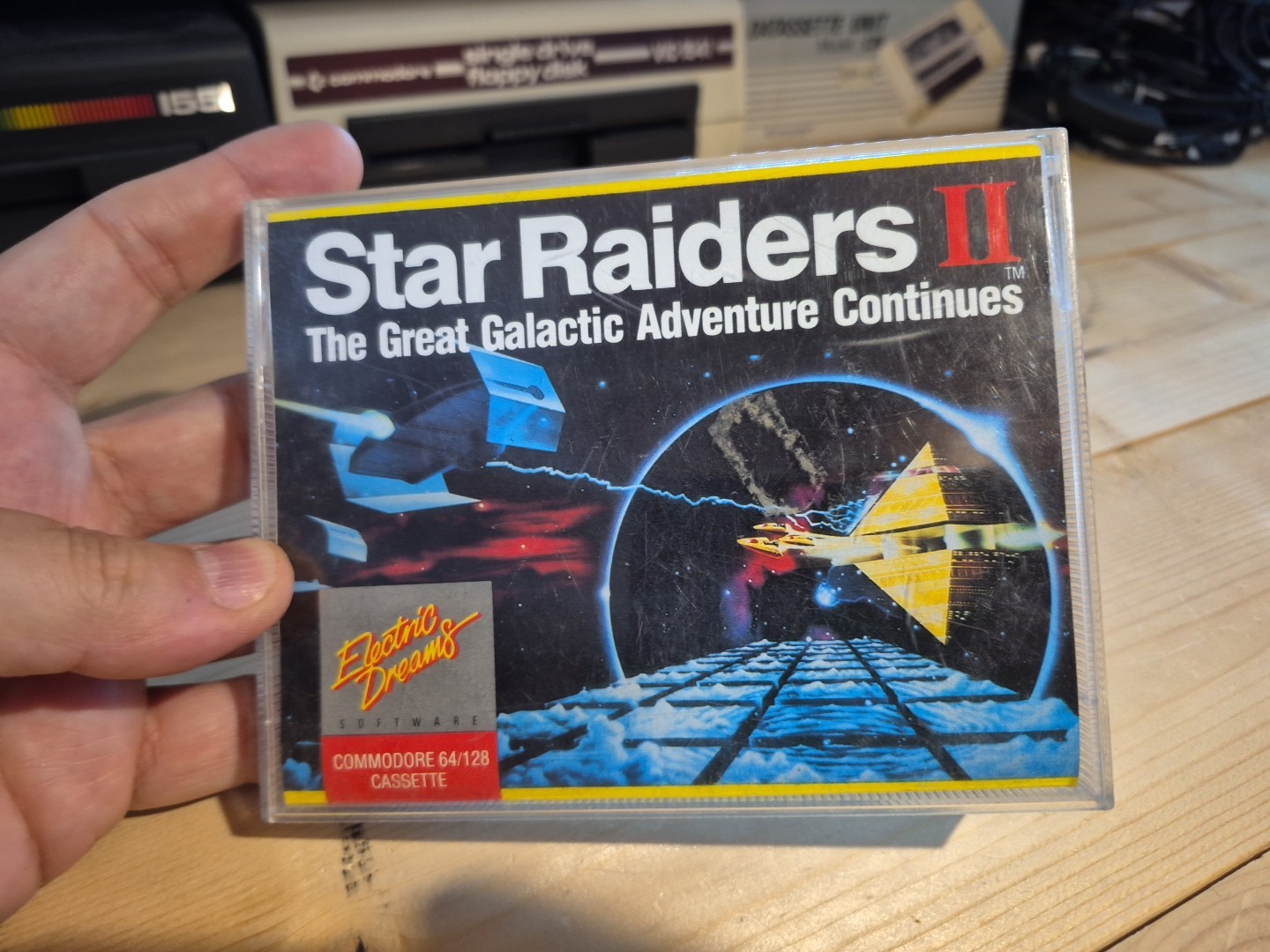 C64 : STAR RAIDERS II ORIGINAL GAME X COMMODORE 64 tape ELECTRIC DREAMS 